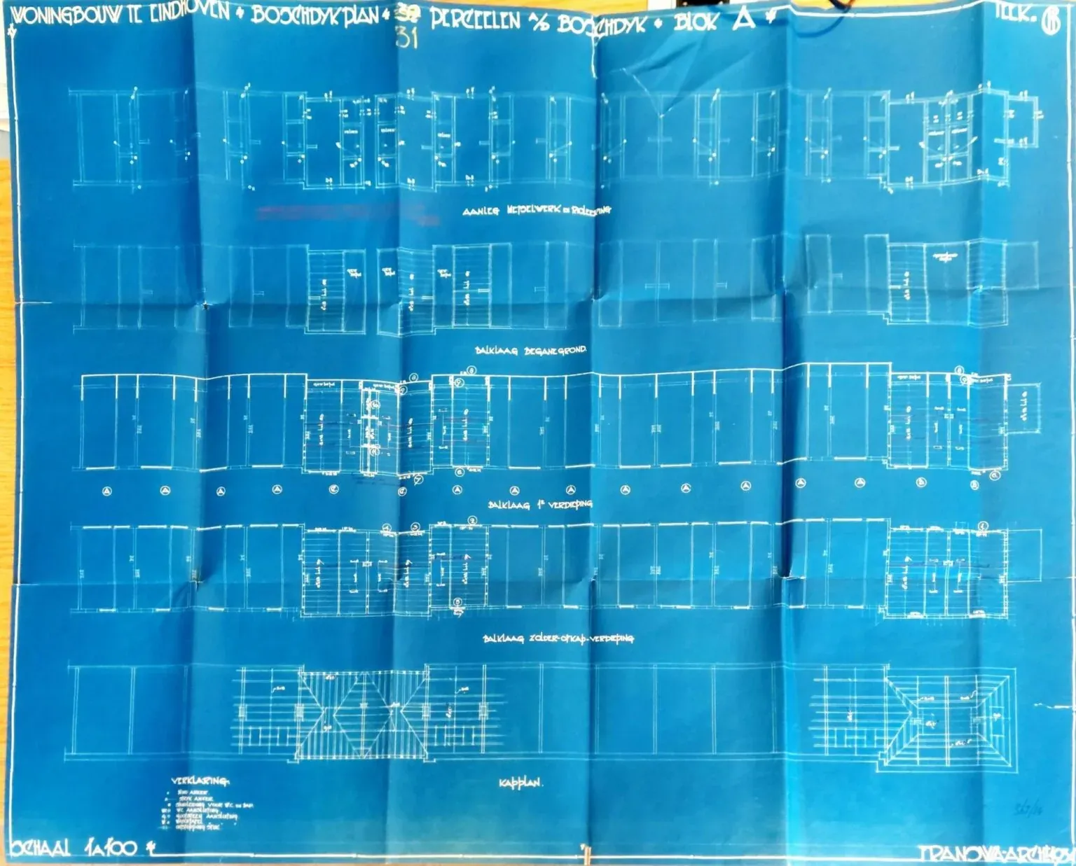 Boschdijk fundamenten, riolering, balklagen type A- woningen