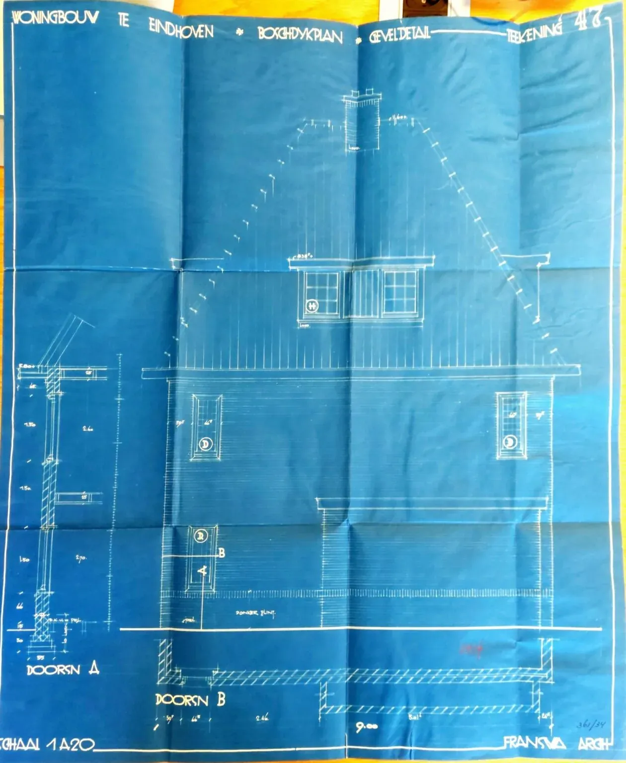 Boschdijk type A woning + garage zijaanzicht