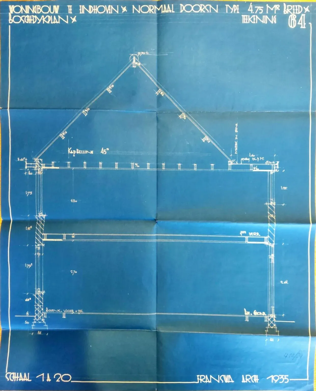 Bouwtekening Boschdijkplan