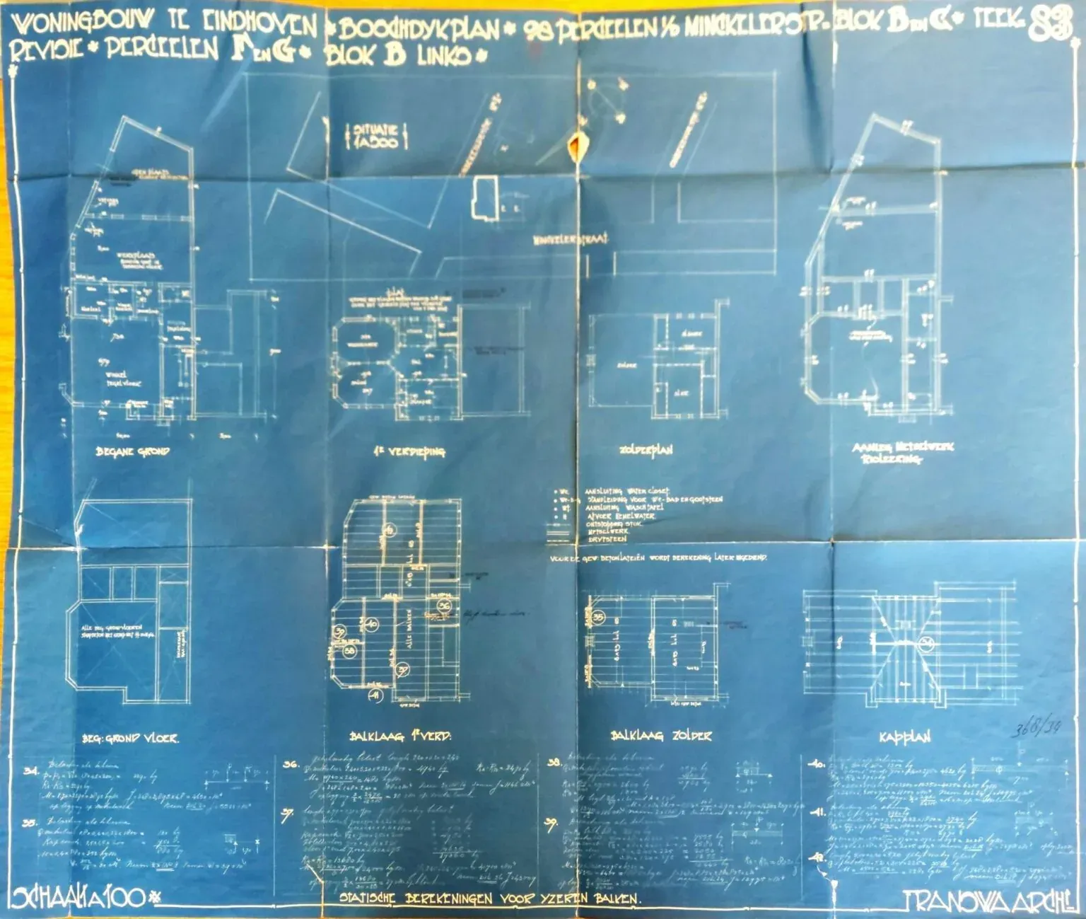 Minckelerstraat revisie percelen balklagen type B en C