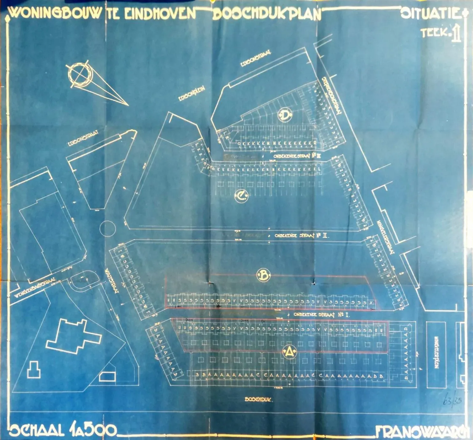 Musschenbroekstraat situatietekening