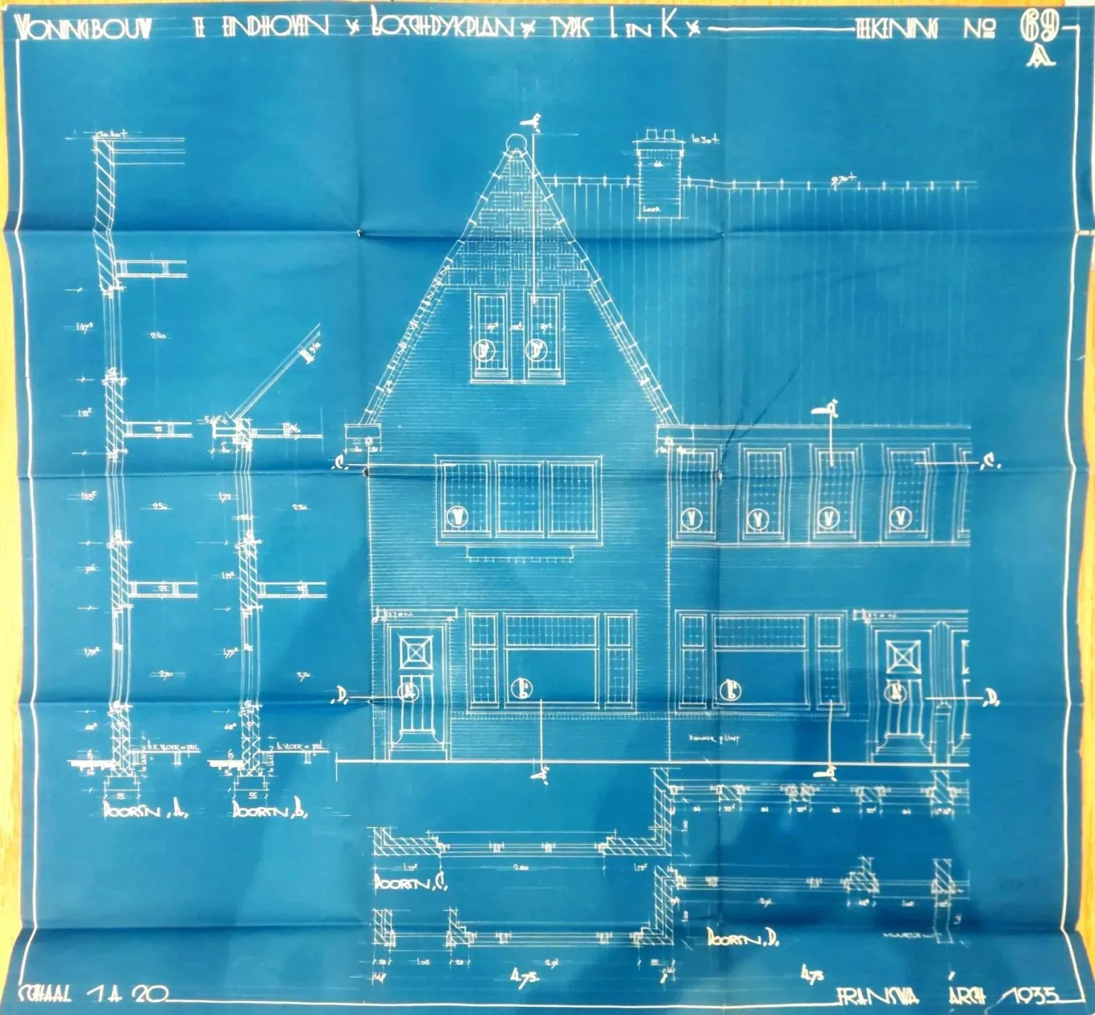 Stephensonstraat geveldetails revisie