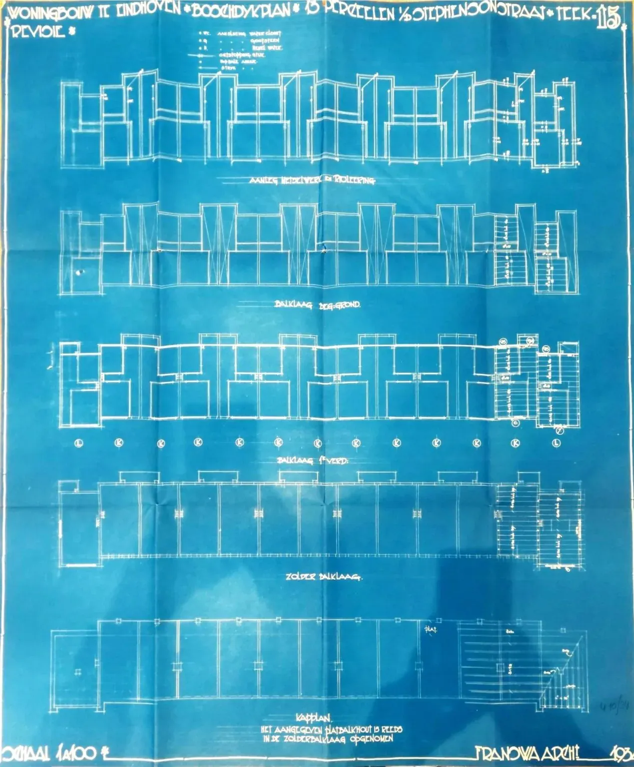 Bouwtekening Boschdijkplan