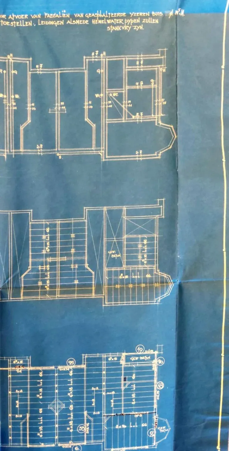 Bouwtekening Boschdijkplan