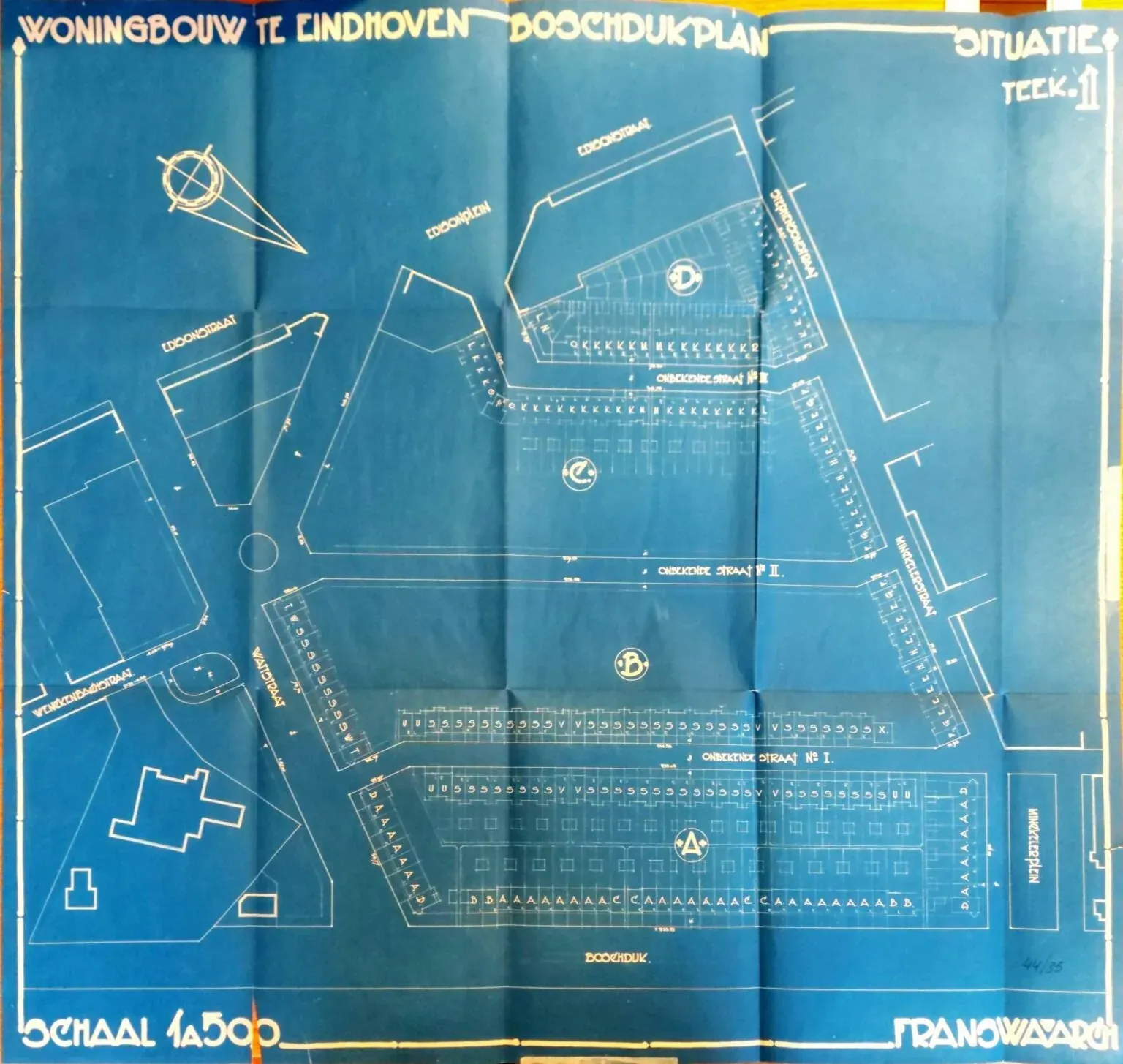 Wattstraat Musschenbroekstraat Stevinstraat situatieplan