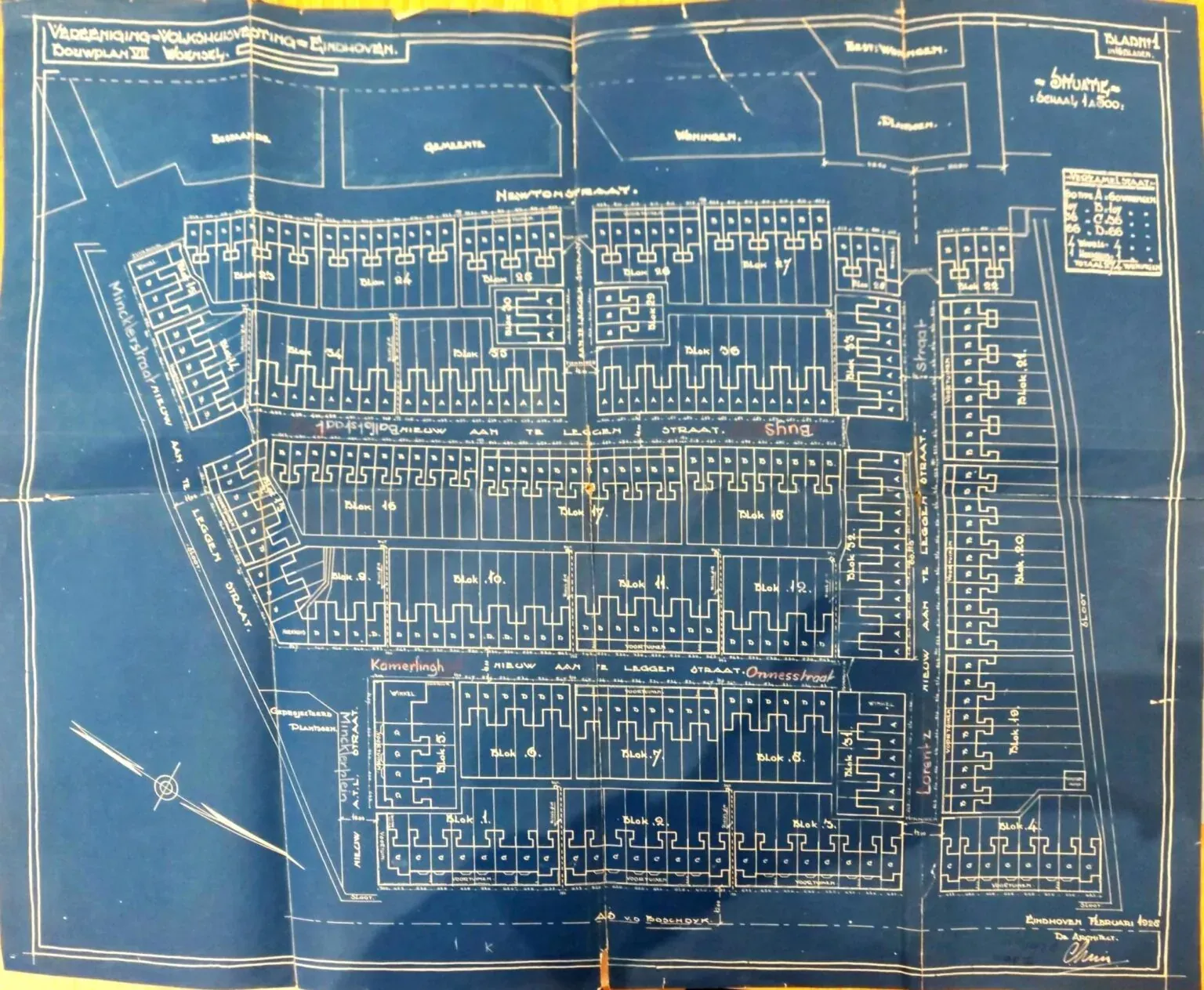 Bouwtekening Boschdijkplan